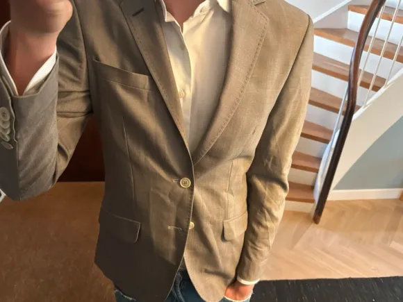 Lysegrå Blazer