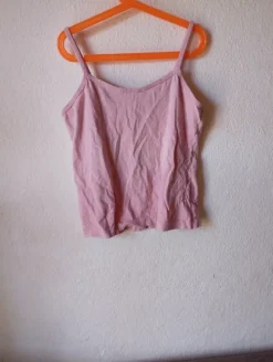 Lyserød top
