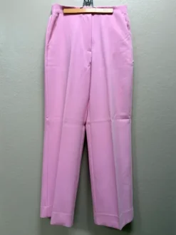 Lyserødt suit - blazer og bukser. Str M