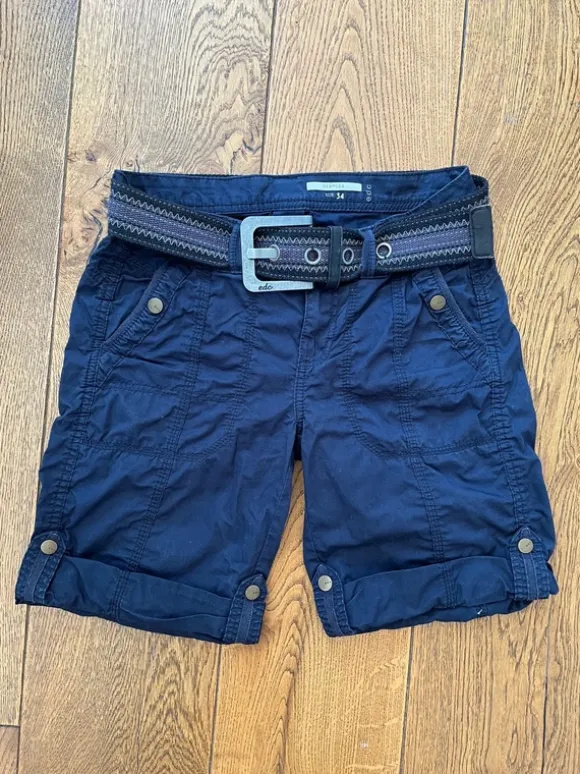 Marinblå bermudashorts Esprit EDC