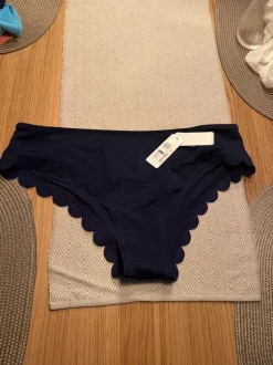 Marinblå bikinitrosa st L