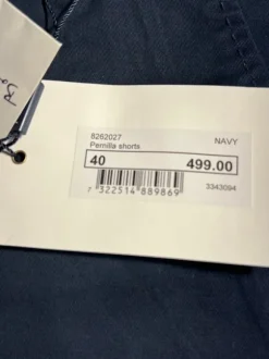 Marinblå Bondelid shorts