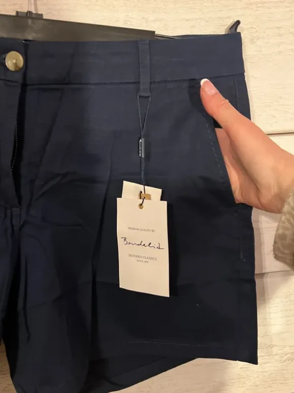 Marinblå Bondelid shorts