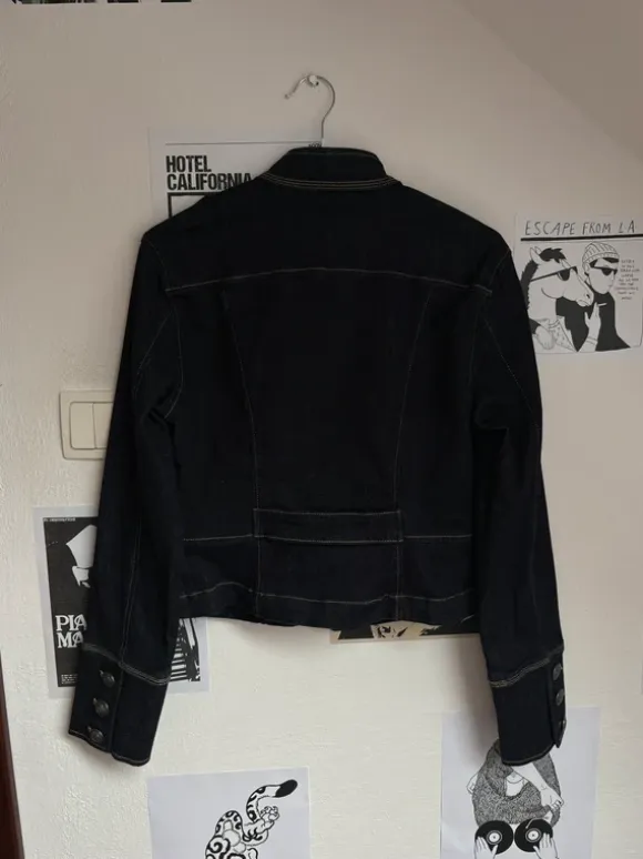 marynarka, napoleon jacket jeansowa