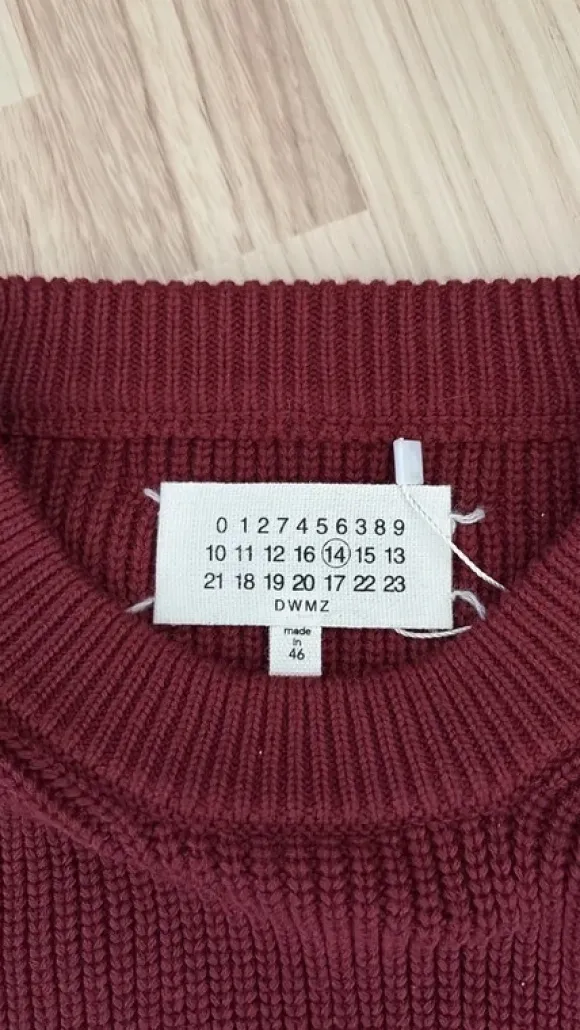 Mason margiela knit