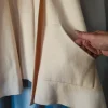 Massimo Dutti stickad poncho/cardigan ullblandning S