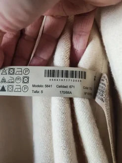 Massimo Dutti stickad poncho/cardigan ullblandning S