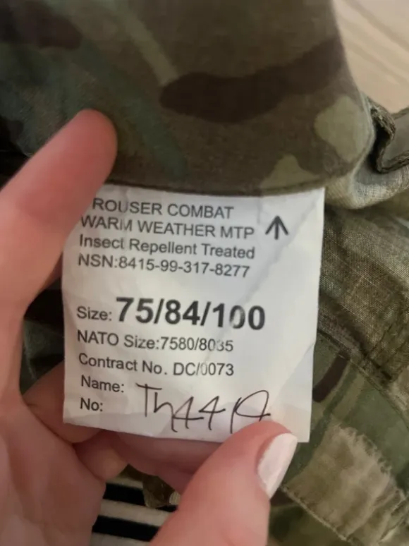 Militær shorts