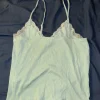 Mint grön linne med lace