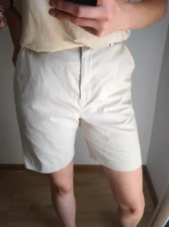 Modne casualowe szorty summer vibe cotton beige Marks and Spencer St Michael comfy