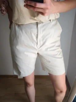 Modne casualowe szorty summer vibe cotton beige Marks and Spencer St Michael comfy