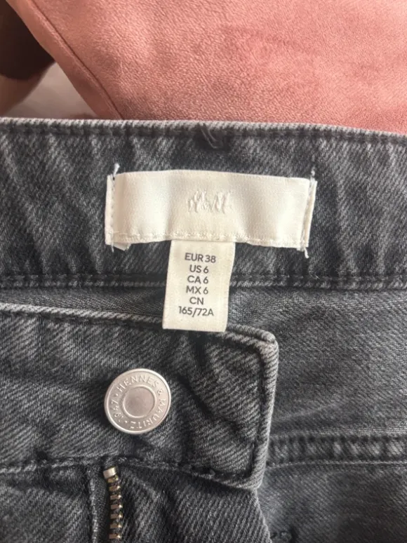 Mom Slim Fit High Waist Ankle Jeans