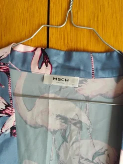 Moss Copenhagen kimono med flamingoer onesize