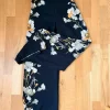 Motive floral pants