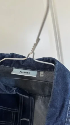 Moves blå cowboyjakke