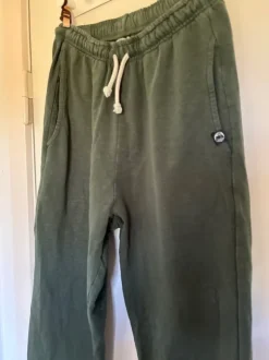 Mørkegrønne joggingbukser