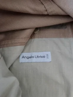 Męska marynarka Angelo Litrico beżowa blazer casual smart jacket fit