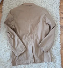 Męska marynarka Angelo Litrico beżowa blazer casual smart jacket fit