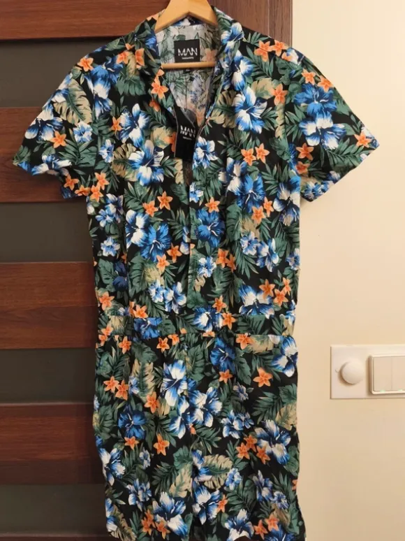 Męski letni kombinezon BoohooMan XL