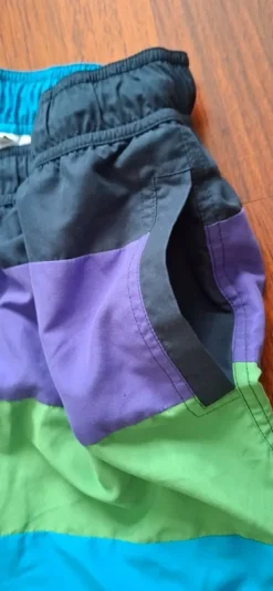 Męskie spodenki kąpielowe Jack Wills Rozmiar L Kolorowe pasy