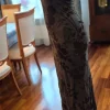 NA-KD floral print długa seksowna sukienka na ramiączkach hit viral vintage oldmoney