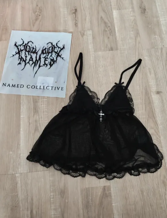 Named Collective lace top