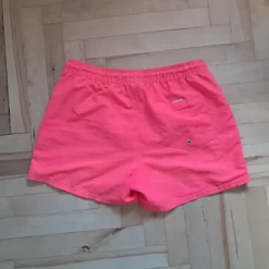Neonowe spodenki kąpielowe FSBN Beach | Różowe szorty na basen/plażę