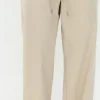 NEW Pull&Bear Beige straight leg trousers (Size: 32/XS)