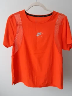Nike Air Dri-Fit koszulka sportowa running fitness M pomarańczowa