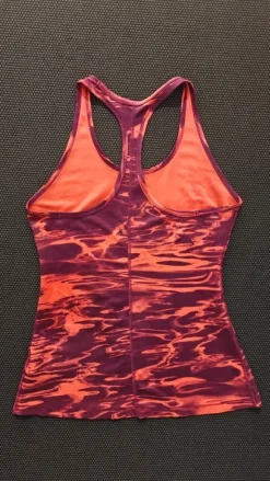 Nike Dri-FIT Racerback Training Top – Abstract Print – Size M