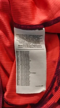 Nike Dri-FIT Racerback Training Top – Abstract Print – Size M