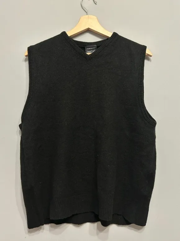 Nike Golf kamizelka wełniana Woolmark czarna vintage