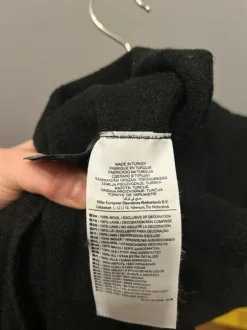Nike Golf kamizelka wełniana Woolmark czarna vintage