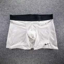 Nike Pro Dri-FIT Compression Shorts Białe Kieszonki L
