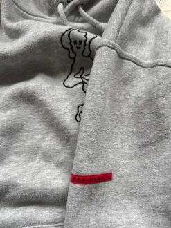 Non-sens hoodie, grey XXL