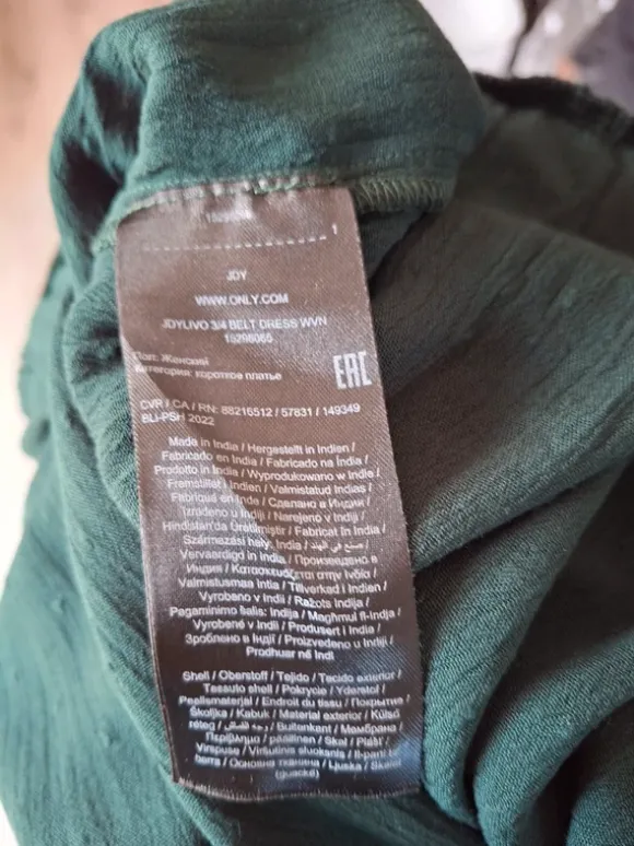 Nowa z metką wiskozowa sukienka Jaqueline de Yong r.38/40 100% wiskoza