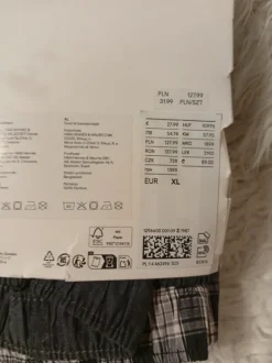 Nowe bokserki meskie H&M
