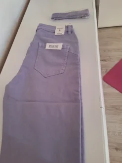 Nowe spodnie lila L