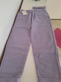 Nowe spodnie lila L