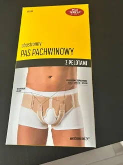 Obustronny pas pachwinowy z pelotami