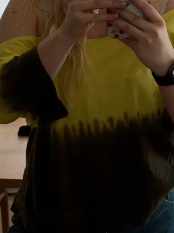 Off shoulder y2k topp