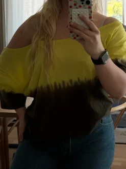 Off shoulder y2k topp