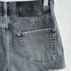 Off White szorty damskie jeans szare czarne S spodenki jeans krótkie S