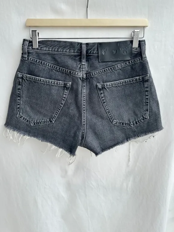 Off White szorty damskie jeans szare czarne S spodenki jeans krótkie S