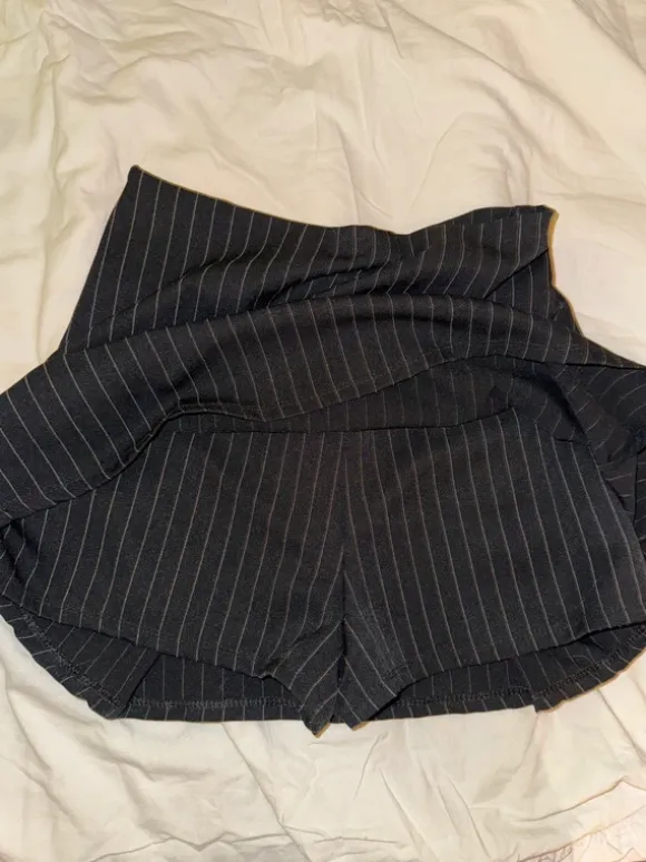 office siren skirt with shorts