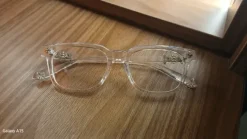 Okulary typu chrome hearts
