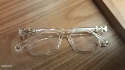 Okulary typu chrome hearts