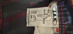 Orange high visibility work pants