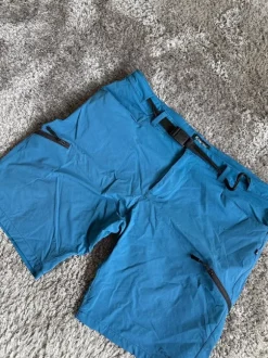 Outdoor, shorts, blåa, trekmates, friluftsliv