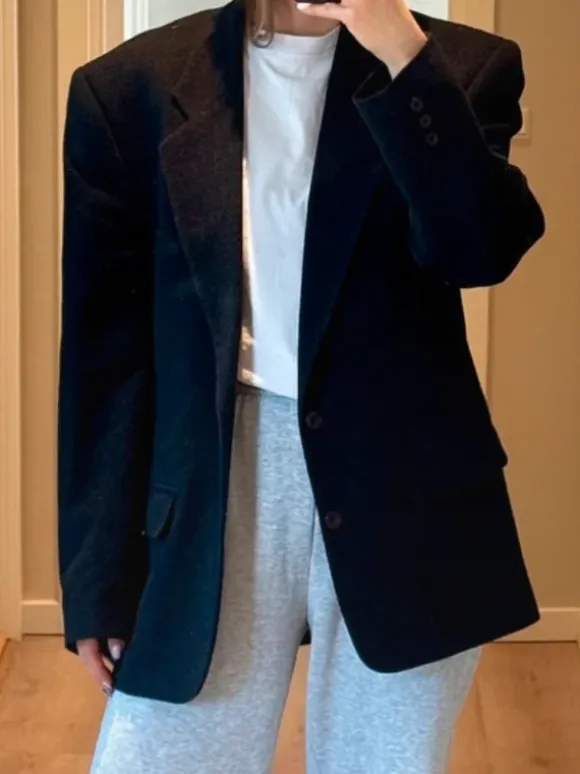 Oversized uld blazer